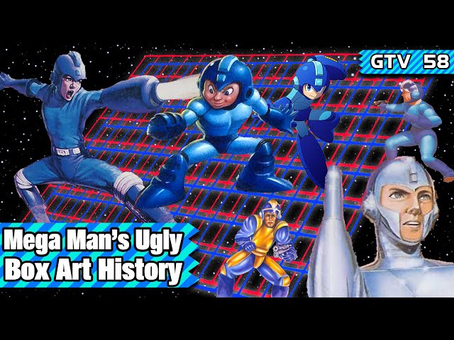The History of Mega Man Box Art (Excluding 9 & 10 because, eh whatever...)