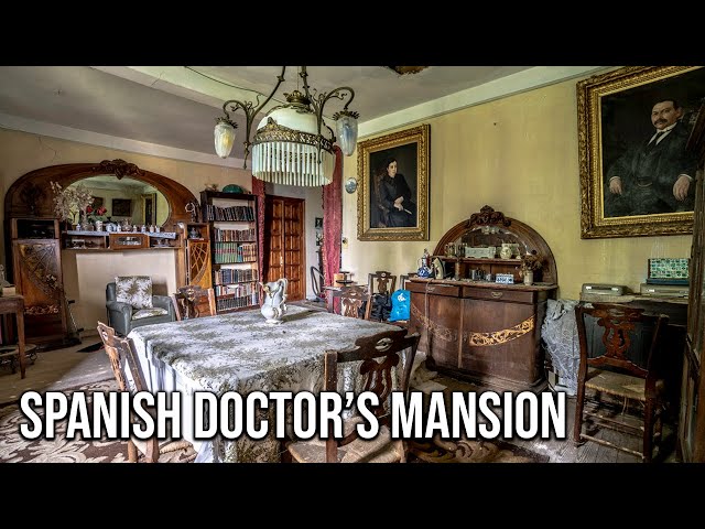 Incredible abandoned Spanish doctor's MANSION | Found medical books from the 1800s!