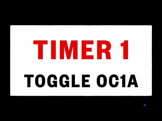 L-5.1 Timer : Toggle OC1A Pin with 16 bit Timer 1 #arduino #embedded #electronics