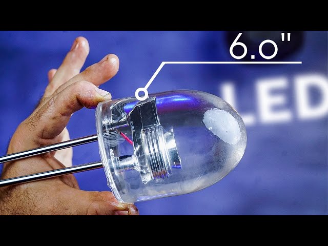 How To Make a Giant LED • How an LED Works