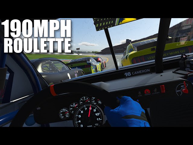 A British guy trying to fit in with the American crowd! | iRacing Draft Master at Talladega