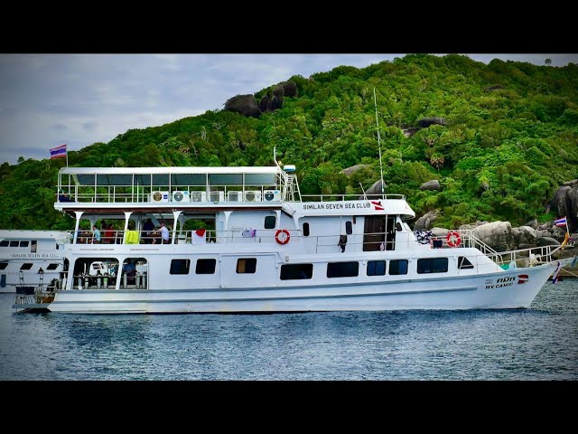 3 Days and 2 Nights on a Liveaboard SCUBA Diving Boat in Thailand