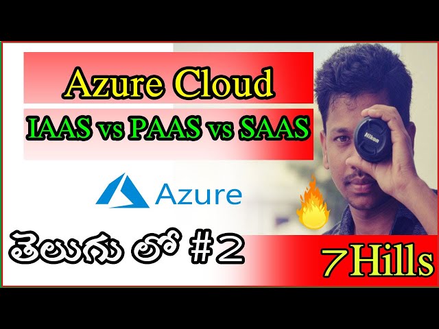 #2. Azure cloud | IAAS vs PAAS Vs SAAS | #azure  #azureintelugu #linux