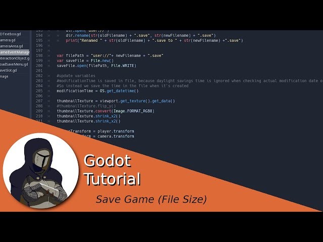 [Godot] How to create a save game system (Part 3: File Size)