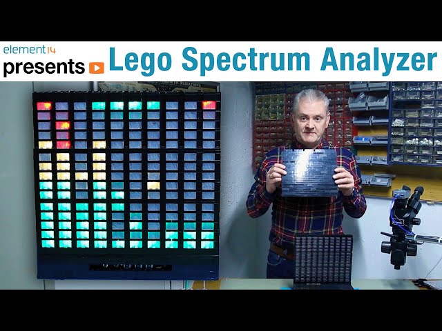 How to Build a Spectrum Analyzer with Lego Bricks & Discrete Electronics