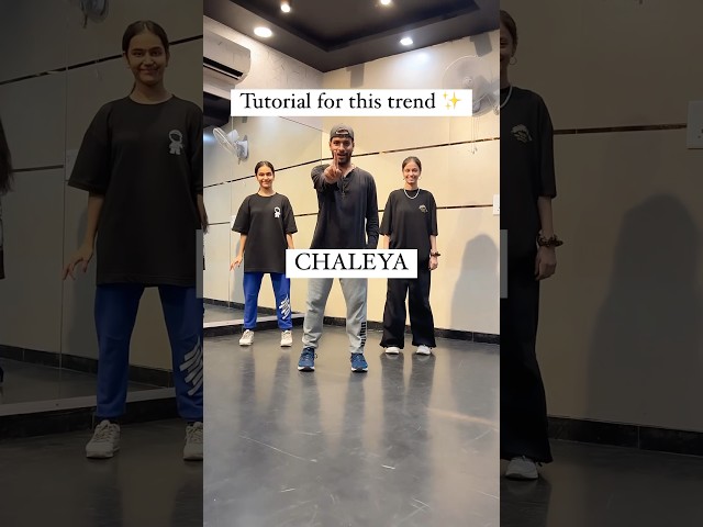 Tutorial for this Trend 😍✨ #chaleya #deepaktulsyan #dancetutorial #shorts