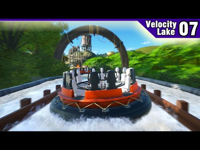 Velocity Lake (ep. 7) - ADVENTURE RAPIDS are completed! | Planet Coaster