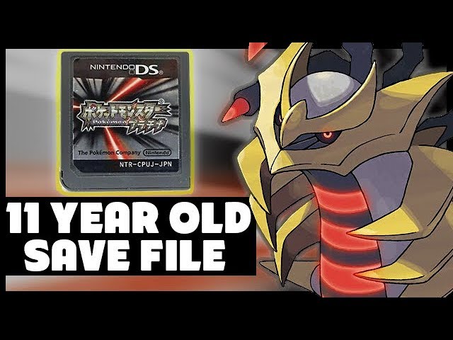 Exploring my 11 YEAR OLD Pokemon Platinum Japanese Save File! - PokeTips