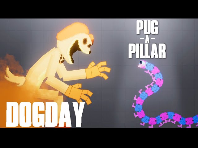 DogDay vs PJ Pug-A-Pillar - Who will Win ? [Poppy Playtime Chapter3]