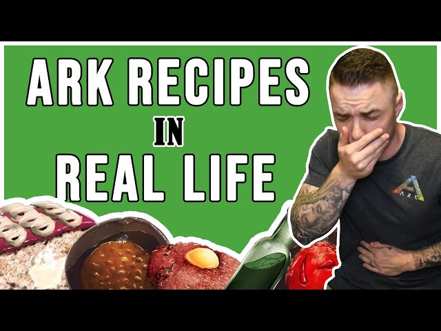 We Recreated ARK Recipes in Real Life... Then I Ate Them
