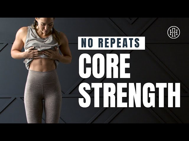 20 Minute Core Strength // No Repeats AB Workout!
