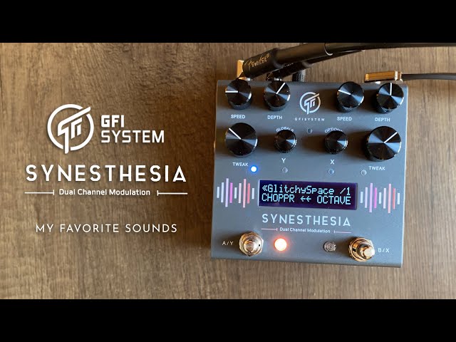 GFI System Synesthesia Dual Modulation - My Favorite Sounds