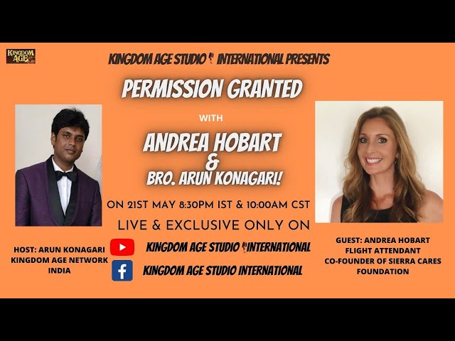 "PERMISSION GRANTED" WITH ANDREA HOBART & ARUN KONAGARI
