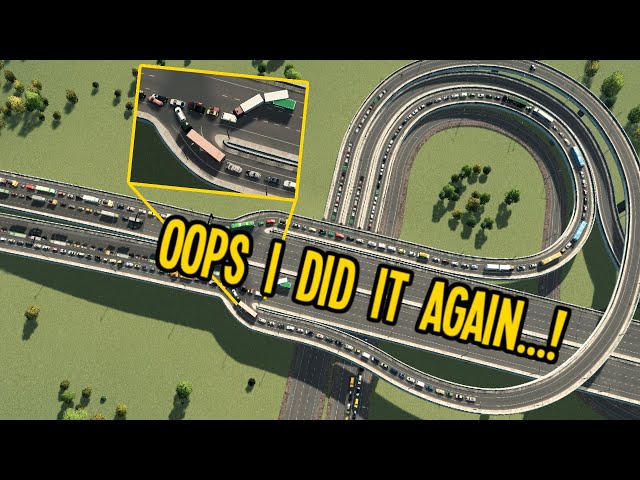 Fixing Traffic Problems I Made Myself in Cities Skylines!