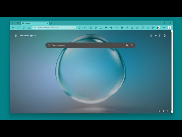 How to enable or disable video backgrounds on Microsoft Edge’s New tab page