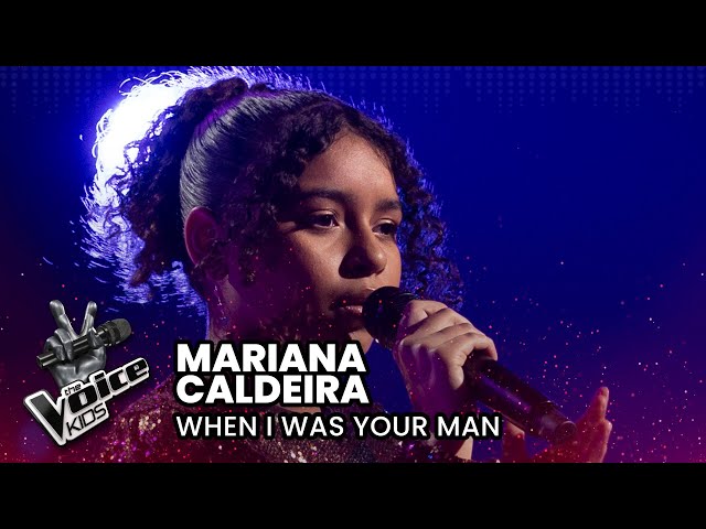 Mariana Caldeira - “When I Was Your Man” | Blind Auditions | The Voice Kids Portugal 2024