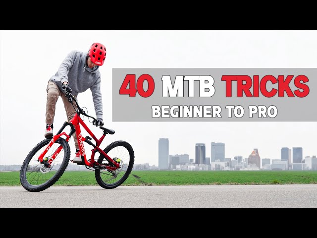 40 MTB Tricks - BEGINNER to PRO / Gabriel Wibmer