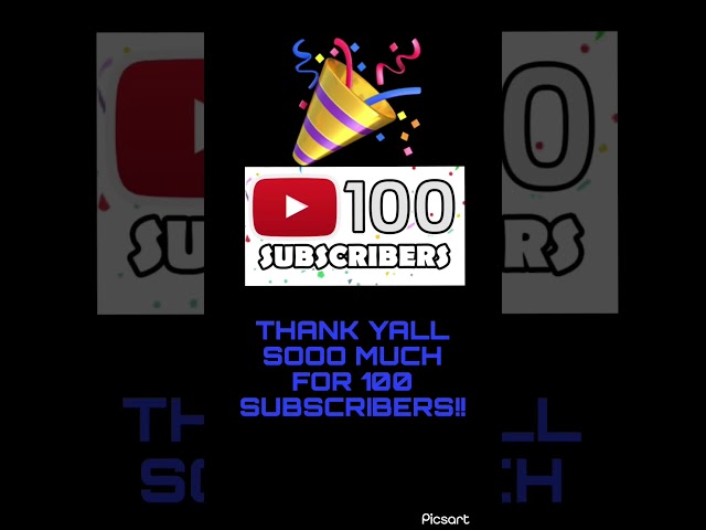 100 Subscribers special￼