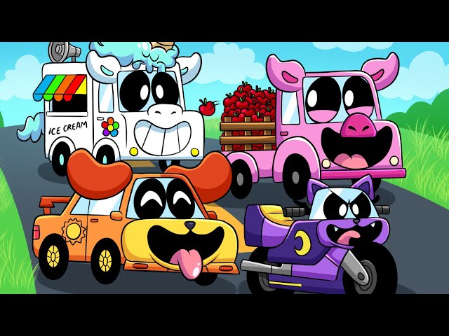 SMILING CRITTERS, but they're CARS?! Poppy Playtime 3 Animation