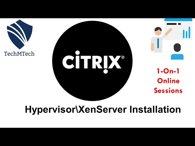 Citrix Hypervisor | XenServer | Step by Step Installation.