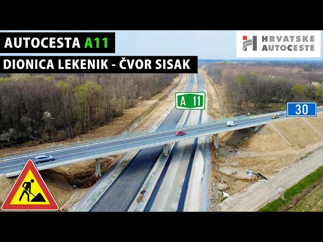 PREGLED RADOVA: Autocesta A11 dionica Lekenik - Sisak