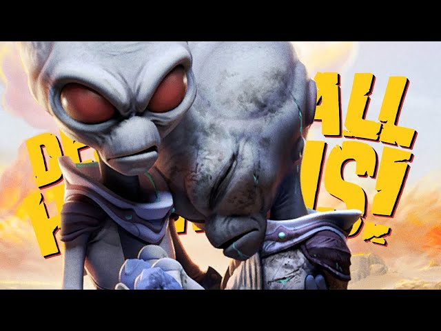 Destroy All Humans Remake - Part 2 - BREAKING INTO AREA 42