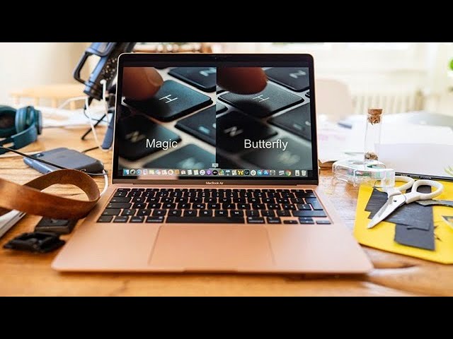 MacBook Air 2020: Hands-On + Magic Keyboard vs. Butterfly Keyboard (4K)