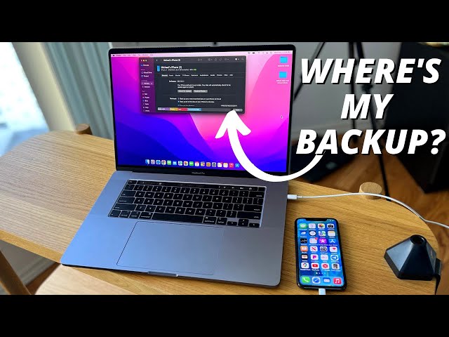 Where iPhone Backup is Stored on Your Mac (And How to Make One)