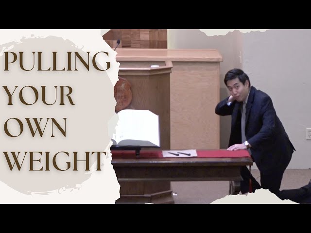 Pulling Your Own Weight | Dr. Gene Kim