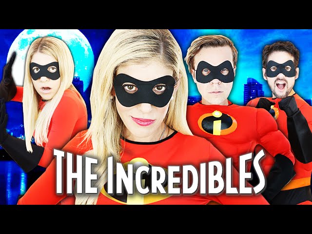 Giant Incredibles Game in Real Life to Save Game Master! | Rebecca Zamolo