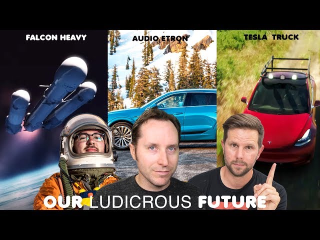 Ep 39 - Blue Origin tests a new engine, the first Tesla Truck, and Audi E-Tron gets mixed reviews