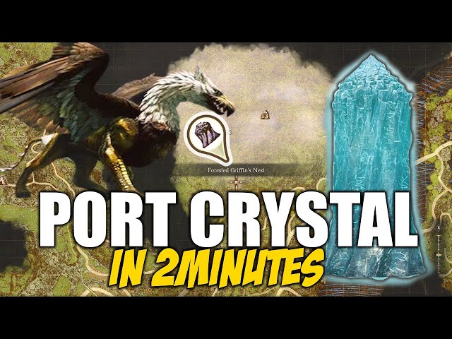 Dragons Dogma 2 | Free Port Crystal Location -  Early Game (NO REQUIREMENTS) *Forested Griffin Nest*