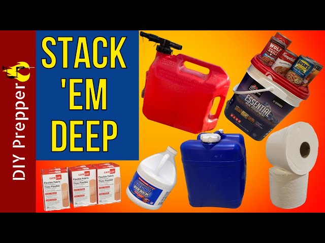 10 Types of Items Preppers Should Stockpile