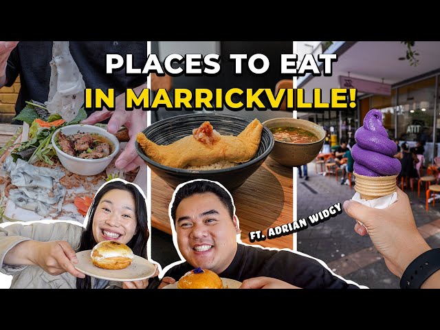 PLACES TO EAT IN MARRICKVILLE! Vietnamese Food, Japanese Cafe & Desserts! Sydney Weekly Food Vlog