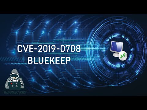 BlueKeep RDP Vulnerability CVE-2019-0708 Exploit in Metasploit - Video 2021 with InfoSec Pat.