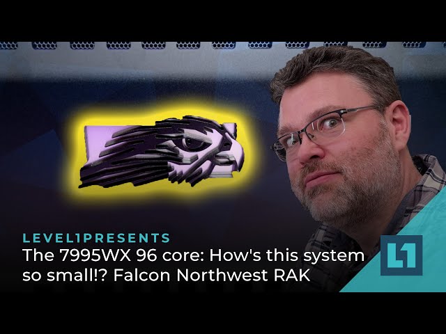 Threadripper 7995WX 96 Core: How's This System So Small!? Falcon Northwest RAK