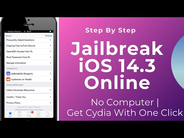 Jailbreak iOS 14.3 No Computer 2021| Without Computer/ How To Jailbreak iOS 14 Online Full Tutorial