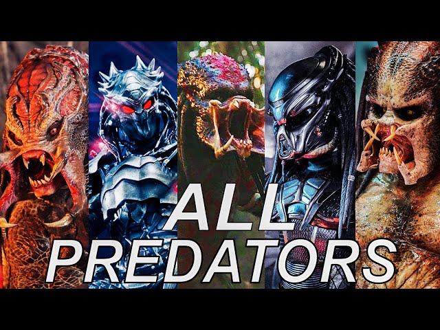 ALL Predator Types Explained