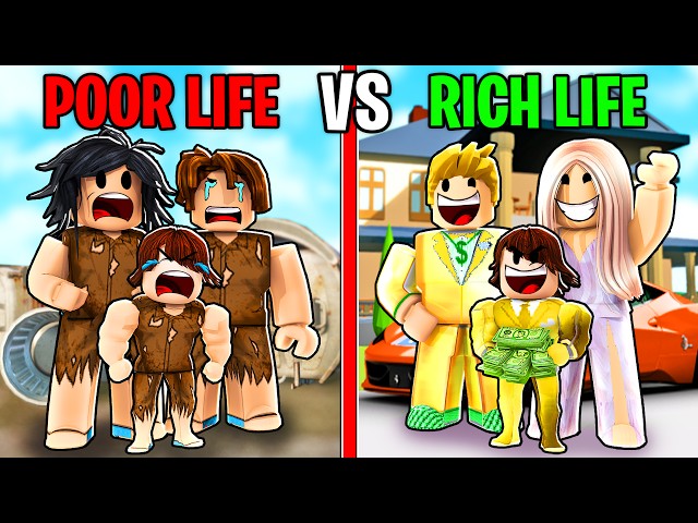 POOR LIFE vs RICH LIFE! (Roblox)