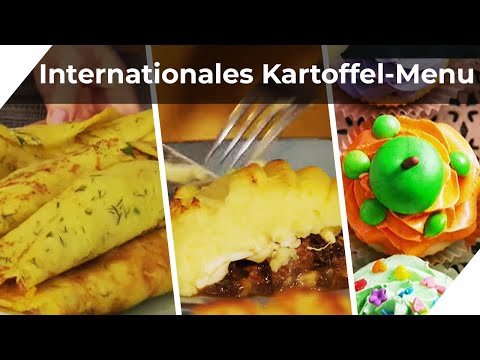 Internationales Kartoffel-Menu:Kartoffel-Pfannkuchen, Kuchen & Cupcakes! | Galileo | ProSieben