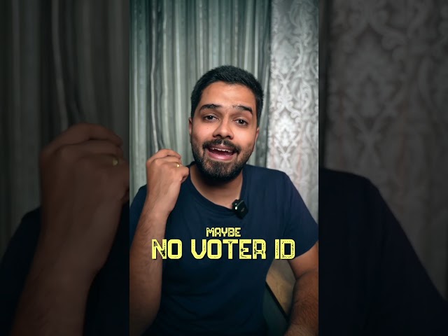 Do you have a valid voter id? #ytshorts