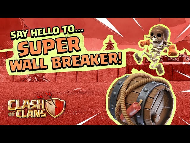 Super Wall Breaker Goes BOOM! (Clash of Clans Super Troops #4)