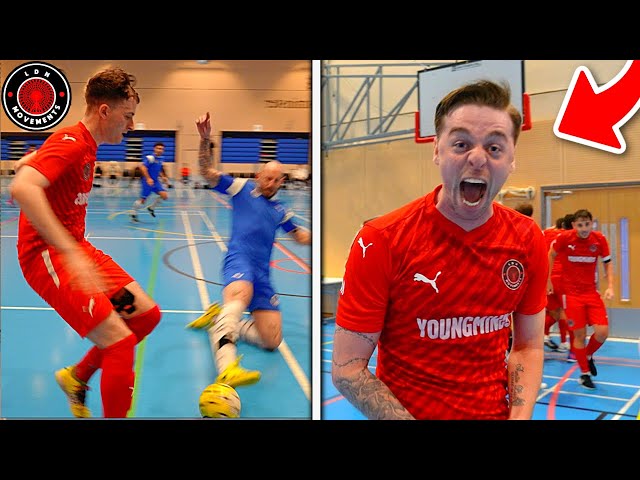 I Played in a PRO FUTSAL MATCH & We Got PROMOTED!? (Football Skills & Goals)