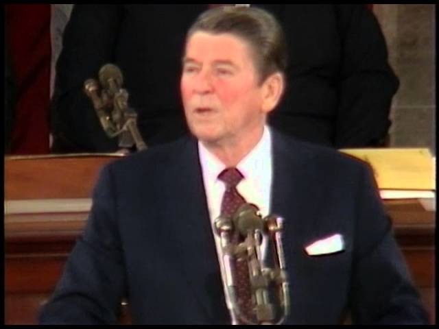 President Reagan's State of the Union Address to Congress, January 26, 1982