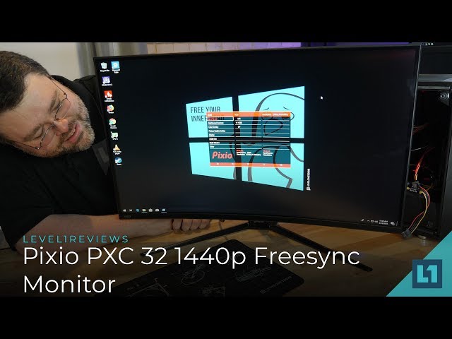 Pixio PXC32 1440p Freesync Monitor Review