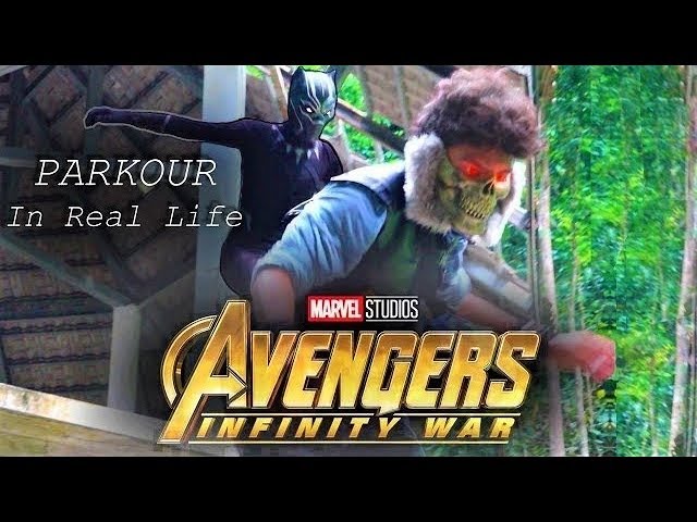 BLACK PANTHER Parkour In Real Life!!
