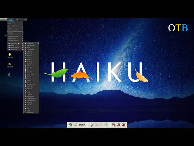 Haiku - An Open Source OS That's Different From The Norm