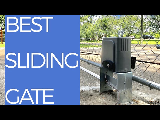 CO-Z Automatic Sliding Gate REVIEW & HOW TO INSTALL