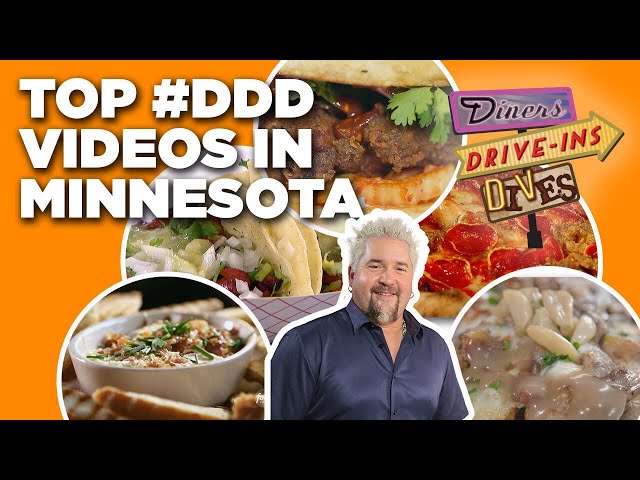 Top 5 #DDD Videos in Minnesota with Guy Fieri | Diners, Drive-Ins and Dives | Food Network