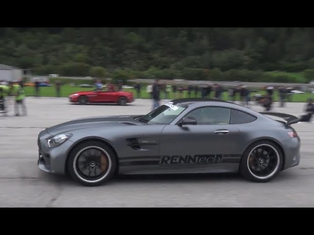 RENNTECH Mercedes AMG GT-R vs Mercedes AMG GT-R DRAG RACE
